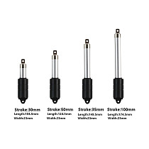 KT1359-8KG High Speed Mini Electric Linear Actuator 12V Multi Stroke Lifting Rod With Limit Protection