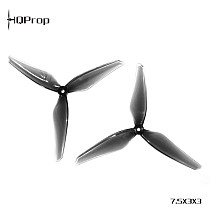 (HQProp) 2CW+2CCW 7.5X3X3 High Efficiency Crash Resistant 3-Blade PC Propeller For FPV Drone