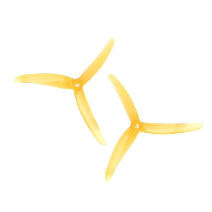 HQProp 2CW+2CCW J37 4.9X3.7X3 3-Blade PC Propeller For 5 Inch Freestyle FPV Drone