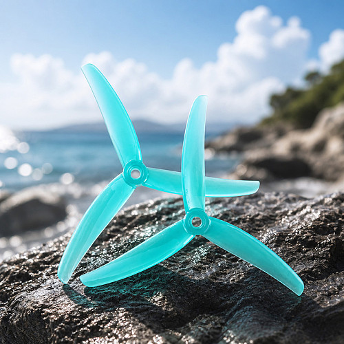 HQProp 2CW+2CCW J37 4.9X3.7X3 3-Blade PC Propeller For 5 Inch Freestyle FPV Drone