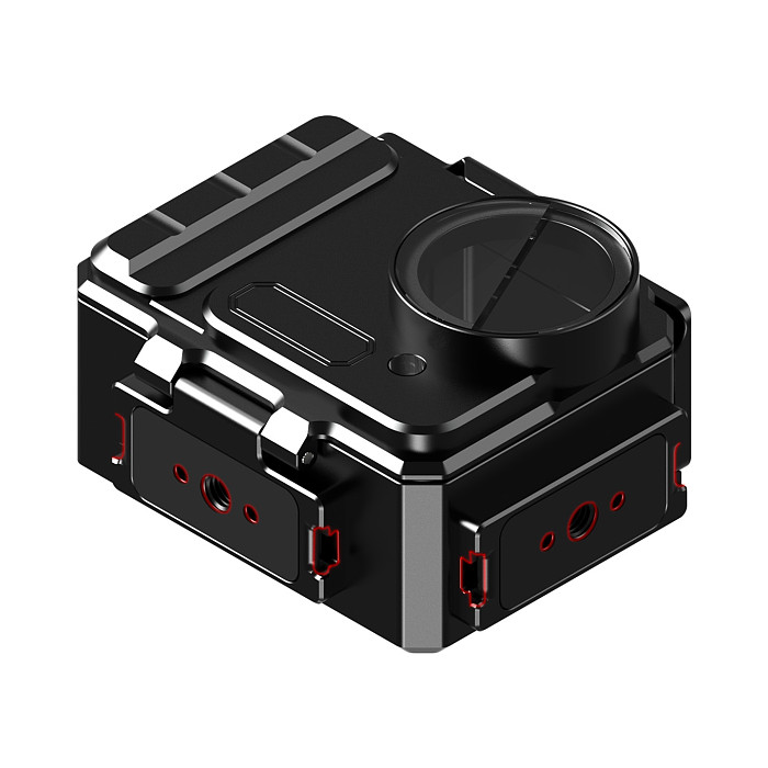 Aluminum 80M Waterproof Dive Case For Insta360 GO Ultra Magnetic Quick Release Horizontal Vertical Shooting Shell With 1/4 Arri-Standard Positioning Hole