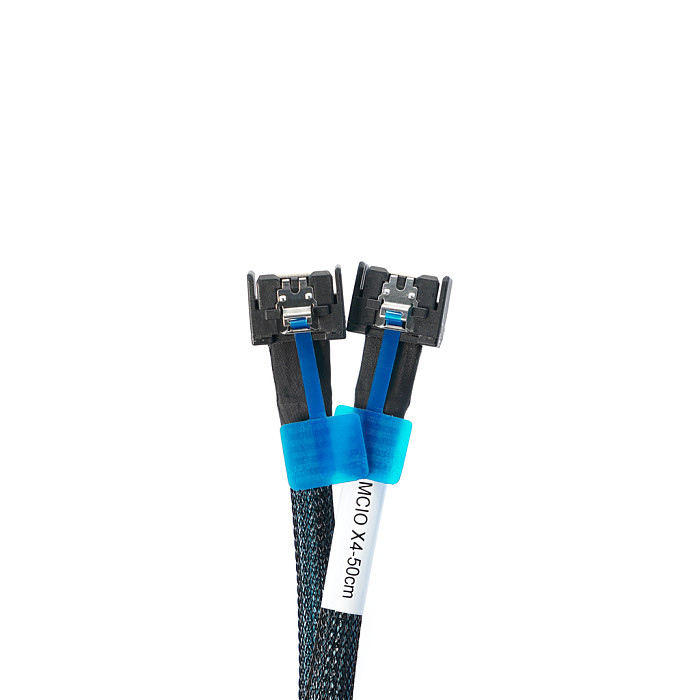 PCIe 4.0 X16 To Dual MCIO X8 Clock Splitter Expansion Card, PCB Board PCIe To MCIO Adapter Model P1G
