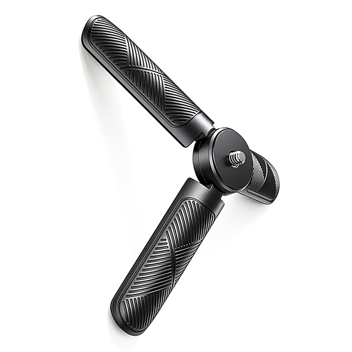 Plastic Mini Tripod & Handheld Selfie Stick for DJI Pocket 3/4 & Insta360 Luna, Desktop Stand Action Camera Mount