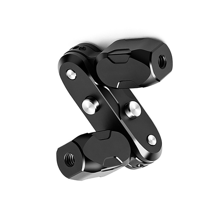 Aluminum Alloy Magic Arm with Super Clamp, Universal Gimbal Extension Mount for Monitor Phone Action Camera, 1/4  Photography Rig