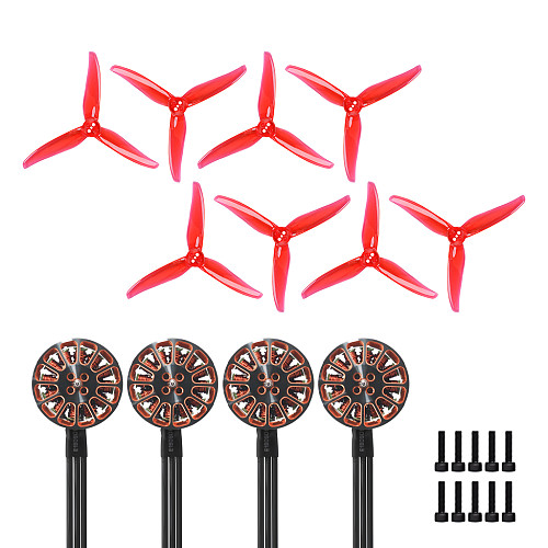 G2004 4S 2900KV Brushless Motor & 4023 3-Blade PC Propellers Frame Kit For FPV Drone