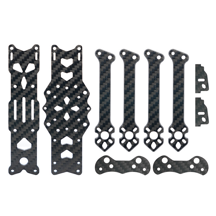 G2004 4S 2900KV Brushless Motor & 4023 3-Blade PC Propellers Frame Kit For FPV Drone