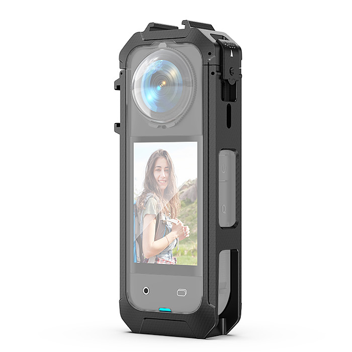 ND32 Filter & Magnetic Quick-Release Plastic Protective Frame for Insta360 X5 Camera