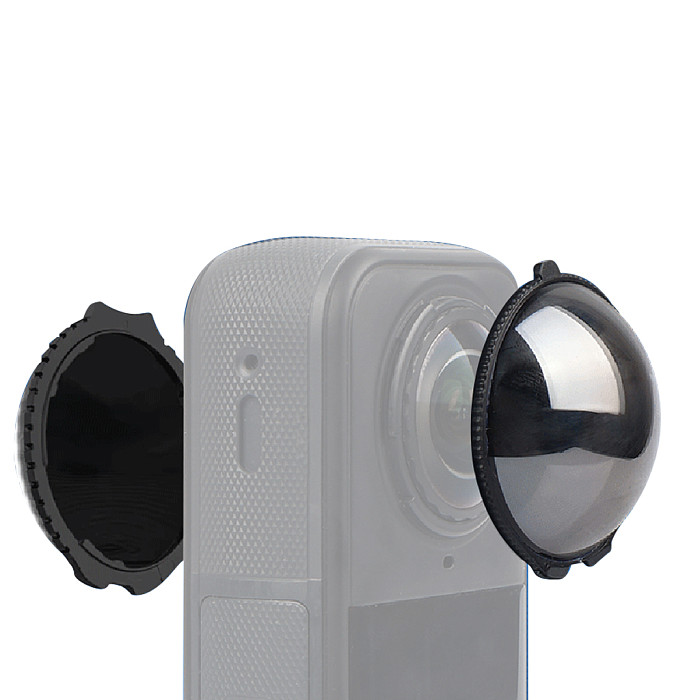 ND32 Filter & Magnetic Quick-Release Plastic Protective Frame for Insta360 X5 Camera