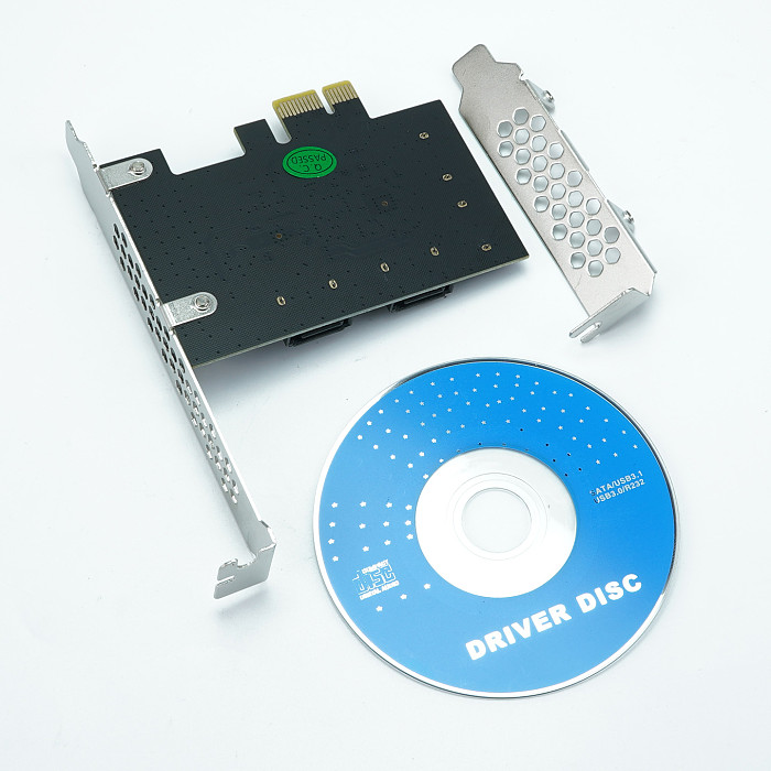 yAnsicht 4Ports SATA 6G PCI Express Controller Card Multiplier PCI-e to SATA3.0 III Converter with Heatsink Expansion Adapter for SSD HDD