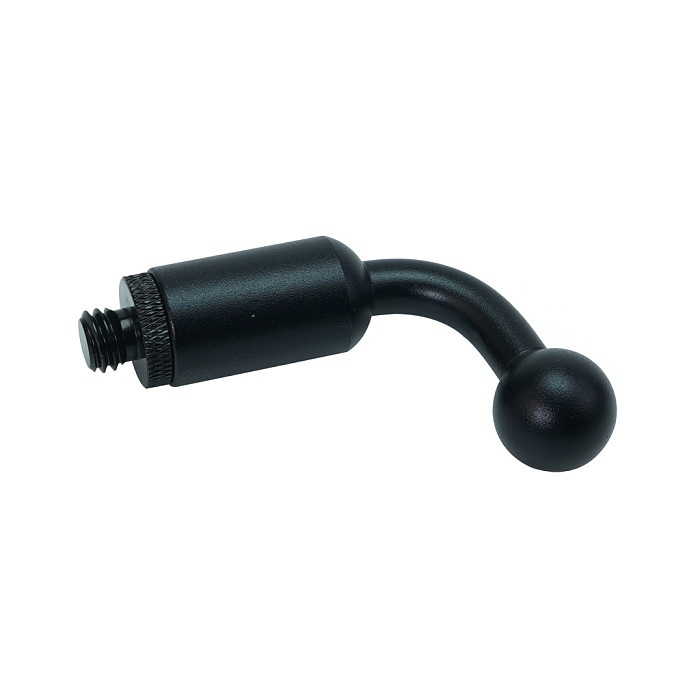 Aluminum Alloy Ball Head Base & Phone Tablet Clamp, 1/4  to 17mm Ball Head Adapter with 1/4  Male to 3/8  Male Converter Screw