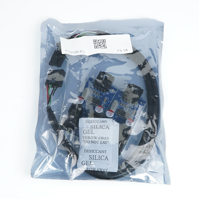 yAnsicht Motherboard USB 9Pin Interface Header Splitter 1 To 2/1 To 4 Female Extension Splitter Cable 9-Pin USB HUB Connectors