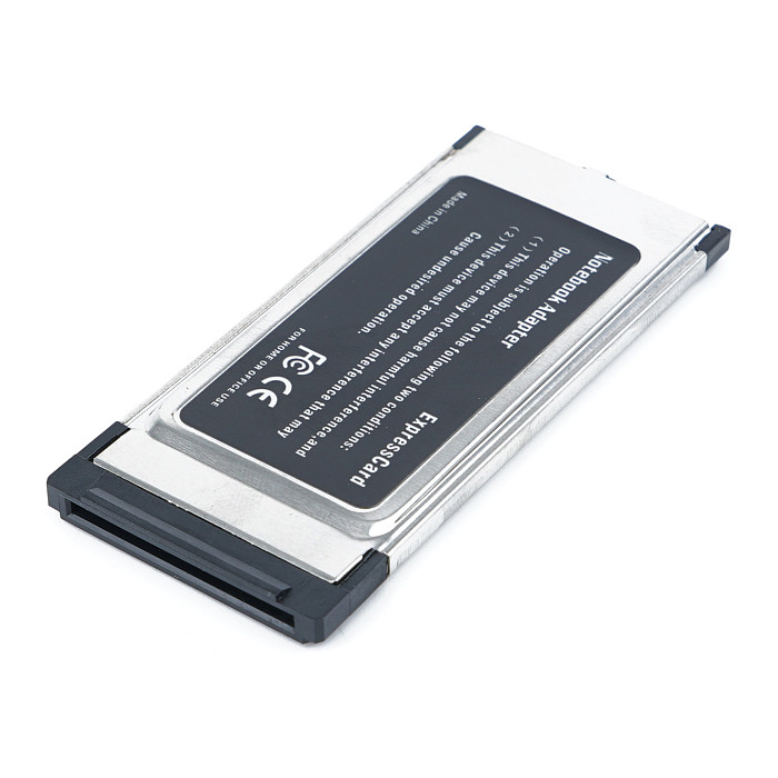 yAnsicht PCI Express to USB 3.0 Dual 2 Ports PCI-E Express Card Adapter for NEC 34MM Slot ExpressCard Converter 5Gbps PCMCIA Laptop PC