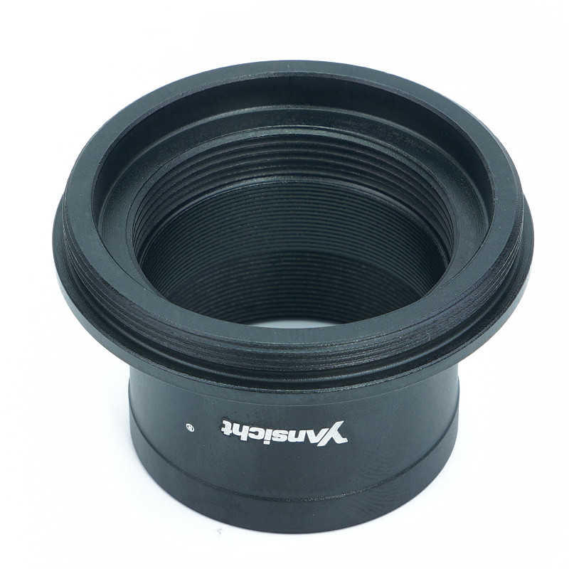 yAnsicht Metal 1.25'' 1.25 inch To T2 31.7mm Eyepiece Insertion to M42 Prime Astronomical Telescope T Adapter Ring M42*0.75 Thread