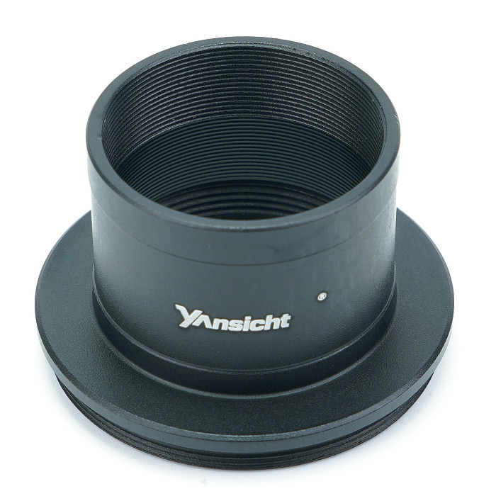 yAnsicht Metal 1.25'' 1.25 inch To T2 31.7mm Eyepiece Insertion to M42 Prime Astronomical Telescope T Adapter Ring M42*0.75 Thread