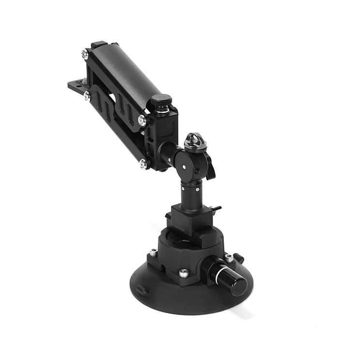 Car Suction Cup Mount with Shock Absorber Arm for DJI Pocket 3/4 , Gimbal Camera Car Vlog Filming Accessory