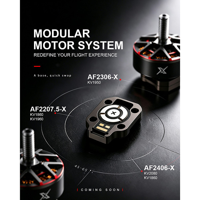 Axisflying AF2406X Modular Brushless Motor For FPV Freestyle Racing Drone Motor Accessory