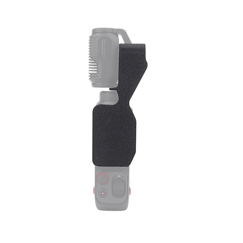 Black Plastic Anti‑Move Gimbal Clamp Shockproof Scratch‑Proof Screen Protective Cover For Insta360 Luna Ultra