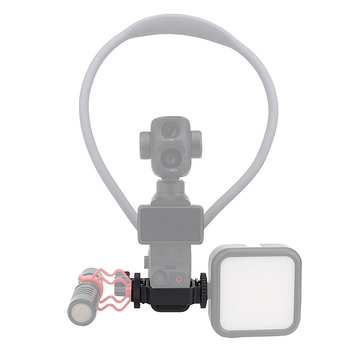 Neck Mount & Wrist Strap Set for DJI Osmo Pocket 4 Pro, Stable Shooting Bracket for Cycling & Vlogging, Wristband Watch Band Wearable Mount