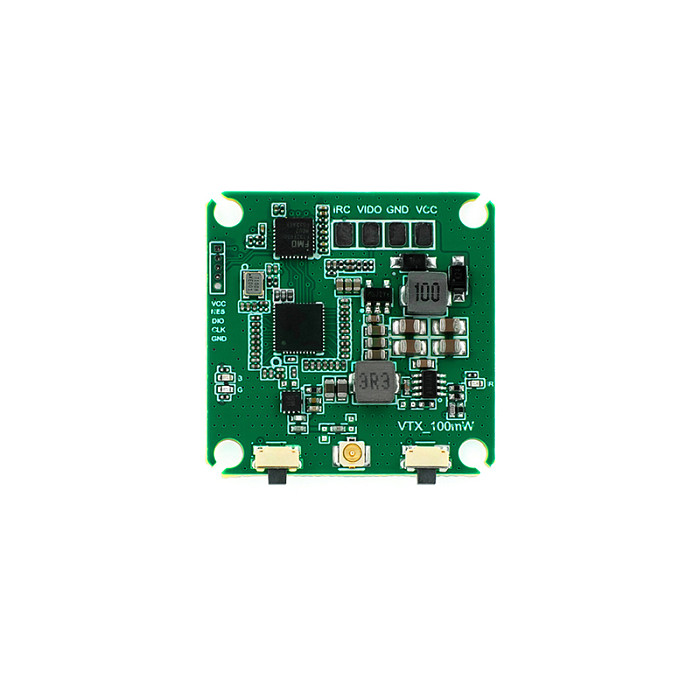 Axisflying Smurf Mini Analog FPV VTX Module, 5.8G 100mW Video Transmitter for Tiny Whoop Indoor Drone