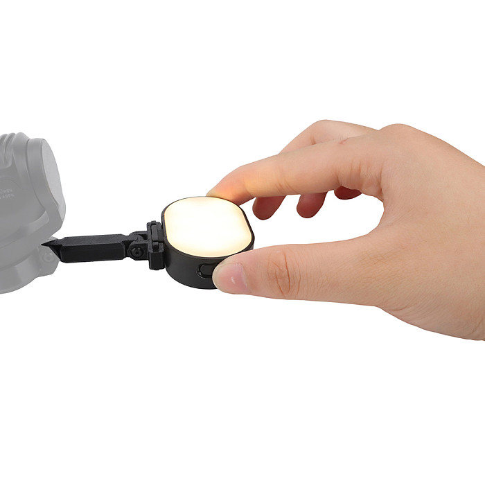 Dedicated Fill Light for Insta360 Luna Ultra, Portable Vlogging & Beauty Light, Pocket-sized LED Lamp