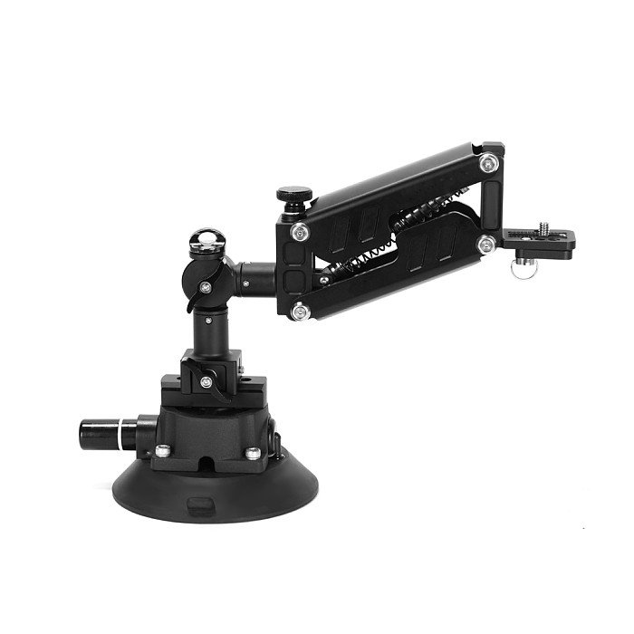 Car Suction Cup Mount with Shock Absorber Arm for DJI Pocket 3/4 , Gimbal Camera Car Vlog Filming Accessory