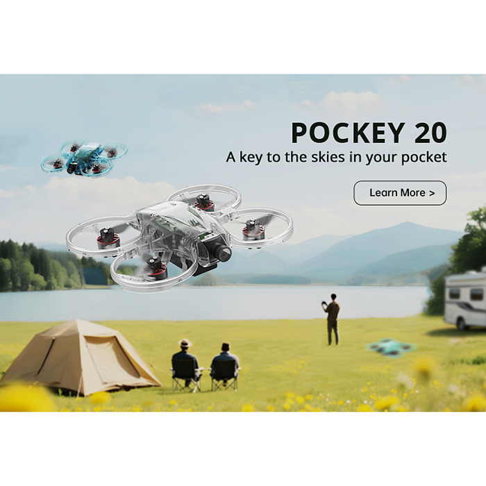 Axisflying Pockey 20 Mini FPV Drone, 2-Inch Tiny Whoop for Beginners, Indoor Micro Racing Quadcopter