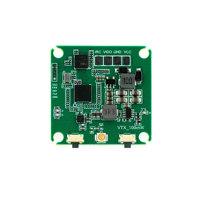 Axisflying Smurf Mini Analog FPV VTX Module, 5.8G 100mW Video Transmitter for Tiny Whoop Indoor Drone
