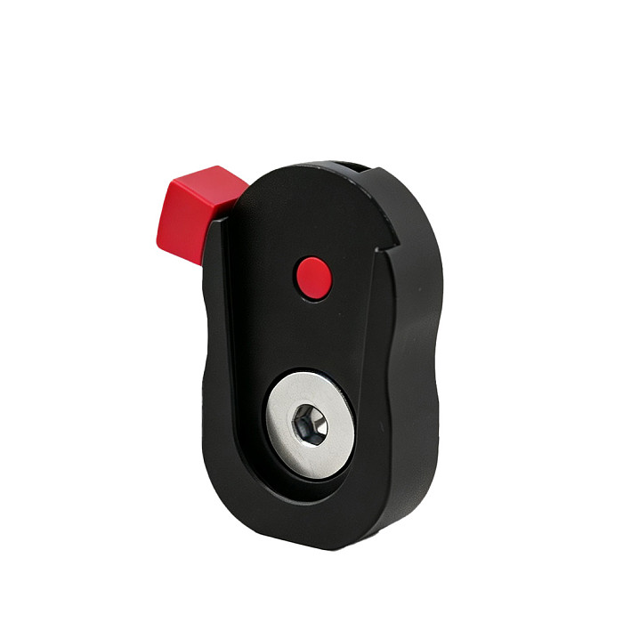 Camera Monitor Mini Quick Release Plate, Aluminum Alloy Universal Tripod Head Photography Quick‑Release Mount Adapter