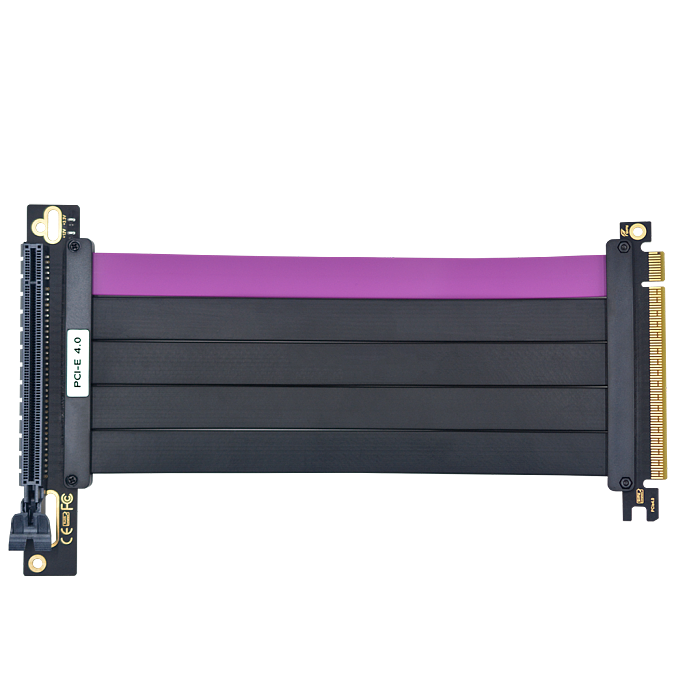 PCI‑E X16 Male‑To‑Female Extension Cable PCIe Gen4 GPU Cord Vertical‑Mount DIY Graphics Card Bracket Kit