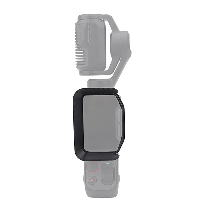 Plastic Anti‑Glare Screen Sun Shade Hood Display Light Shield Bracket For Insta360 Luna Ultra