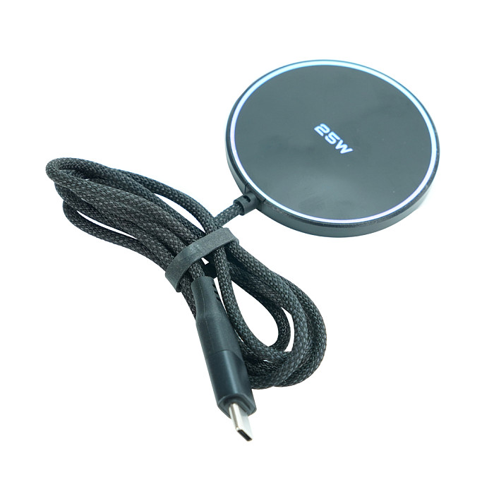 25W Magnetic Wireless Charger C7E, Desktop & Car Magnetic Charging for iPhone