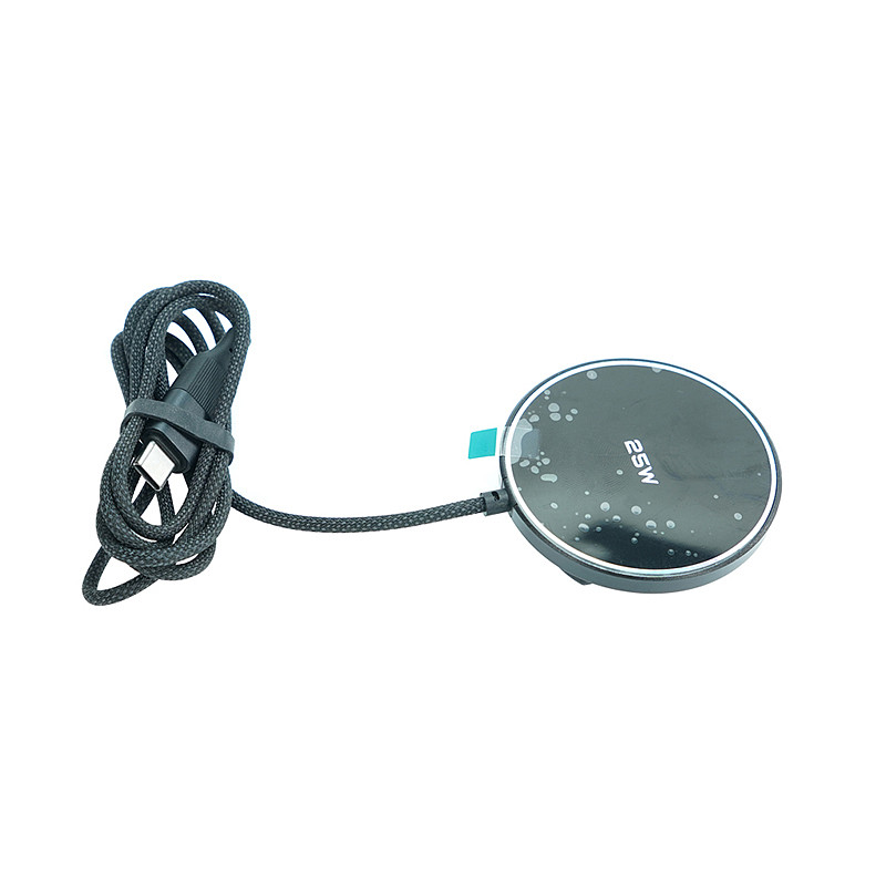 For Magsafe Magnetic Head 25W Wireless Charger Car Mount 17MM Ball Head Universal Desktop Bracket