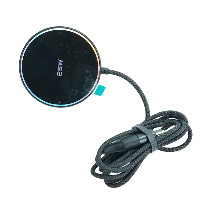 For Magsafe Magnetic Head 25W Wireless Charger Car Mount 17MM Ball Head Universal Desktop Bracket