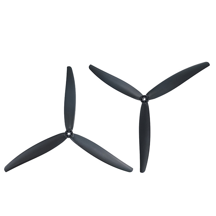 GEMFAN 20X10X3 3‑Blade Propeller Black Fiberglass Nylon Propeller For RC Drone