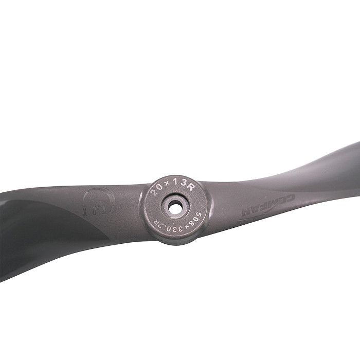 GEMFAN 20X13R Dark‑Gray Fiberglass Nylon Propeller  For RC Drone