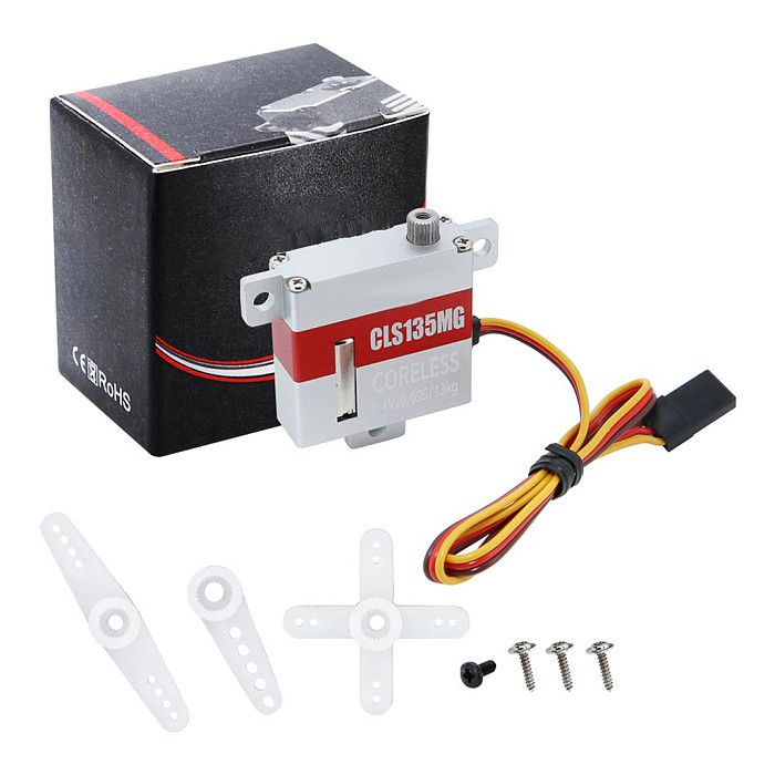 JX CLS135MG Mini Coreless Servo Metal Gear RC Micro Servo