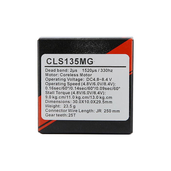 JX CLS135MG Mini Coreless Servo Metal Gear RC Micro Servo