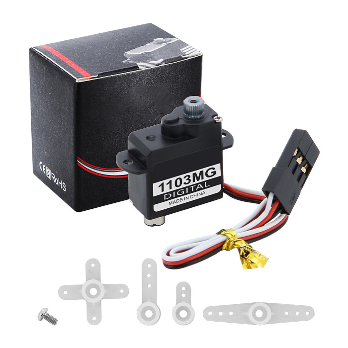 JX PDI‑1103MG Micro Digital Servo Metal Gear RC Mini Servo