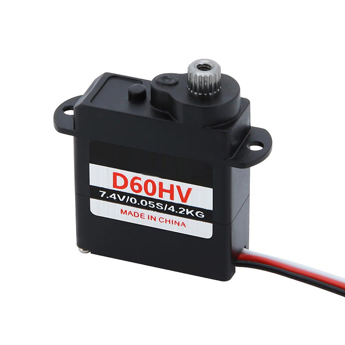 JX PDI‑D60HV Mini Coreless Servo HV High‑Voltage Metal Gear Micro Servo