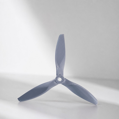 2 Pcs GEMFAN 5.1×5×3 3‑Blade Propeller Glass Fiber Nylon Dark‑Gray Electric For FPV Drone Props