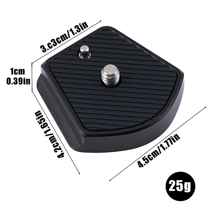 Aluminum Alloy 785PL Quick Release Plate Fit For Manfrotto 785B 718B 725B Tripod Head ﻿