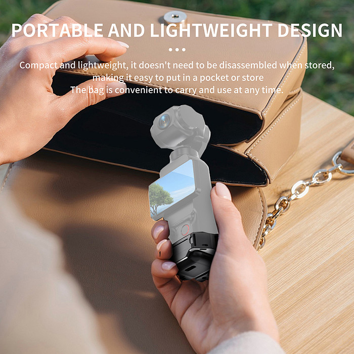 Multi‑Functional Magnetic For Magsafe Quick‑Release Expansion Base For DJI Osmo Pocket 3 Pocket 4
