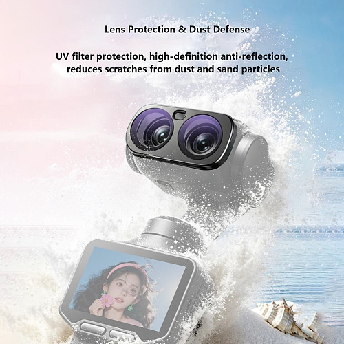 Magnetic UV Filter for Insta360 Luna Ultra, Optical Glass Lens Protection Filter Camera Accessory