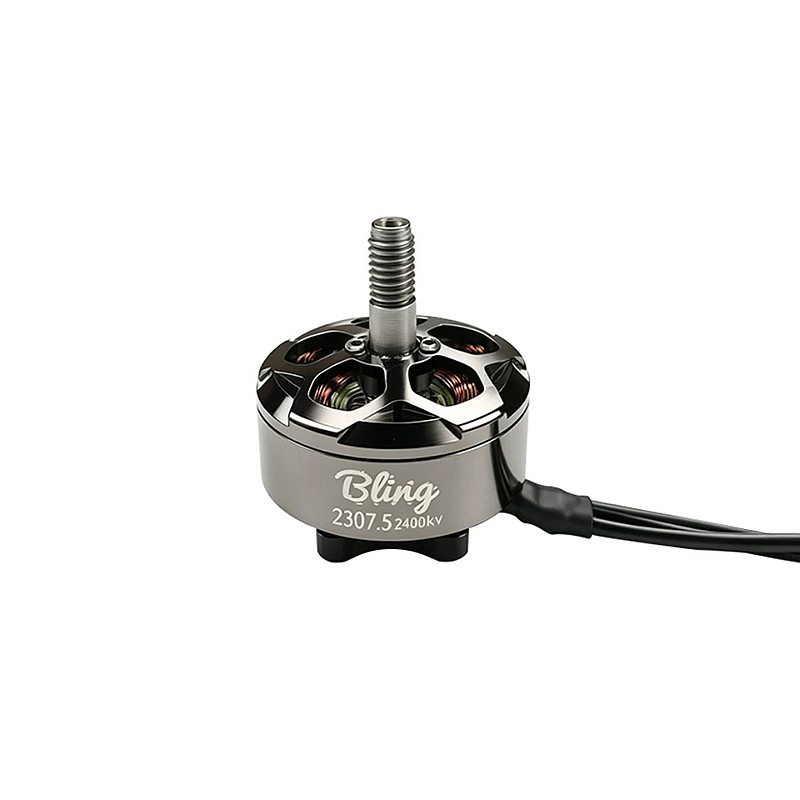DarwinFPV Bling 2307.5 2400KV Brushless Motor for FPV Drone, Aluminum Alloy Motor for FPV Freestyle & Racing