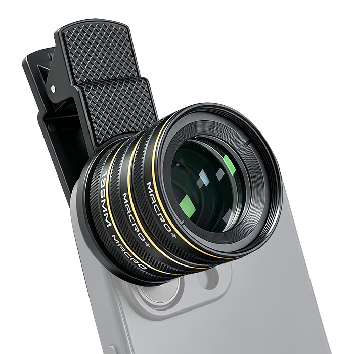 37mm Caliber Mobile Phone Universal Phone 135mm Hd Macro Lens,Long‑Distance Shot For Nail Art Eyelash Jewelry Watch‑Single Macro