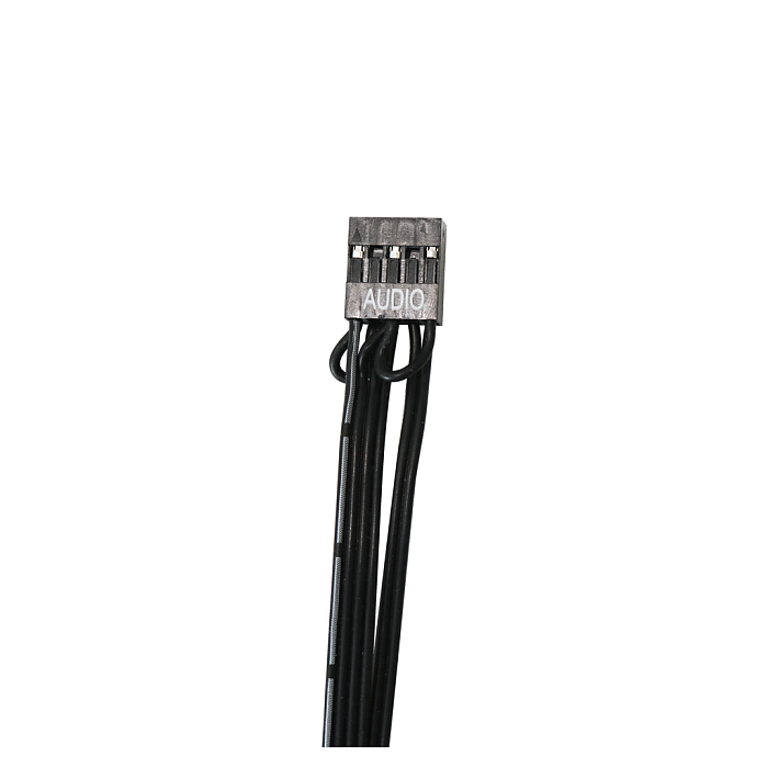 USB Front Panel I/O Extension Cable for PC Motherboard, USB-A & USB-C 20Gbps, Audio Jack, Power Switch, 5-in-1 Front Panel Header Breakout Cable, PC Case Internal Wiring - T4K