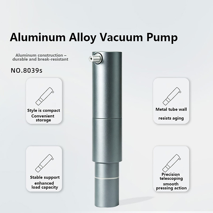 Aluminum Alloy Vacuum Air Pump Vacuum Suction Fixed Holder Professional Outdoor Shooting Auxiliary Camera Accessory