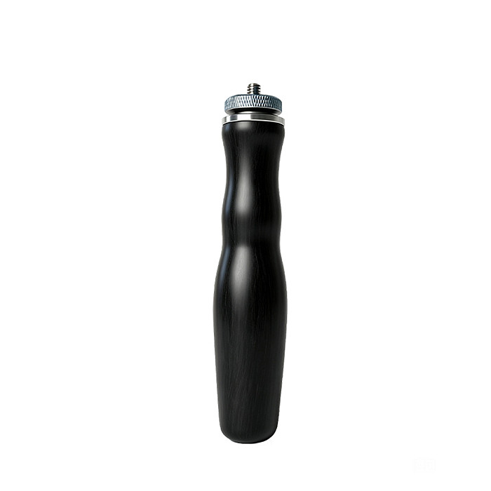 Wood Photography Hand Grip Aluminum Alloy Top Base Sweat‑Resistant Anti‑Slip Stable Handle For DSLR Phone
