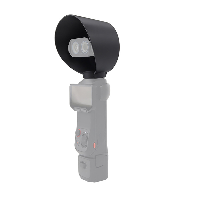 Lens Hood for Insta360 Luna Ultra, Anti-Glare Sunshade, Scratch-Resistant Protective Cover for Outdoor Shooting