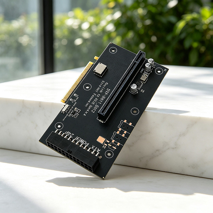 OCuLink SFF-8611/8612 to PCIe 4.0 x16 eGPU Adapter, External Graphics Card Dock